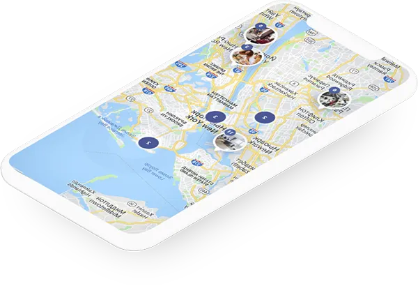 imagen movil con negocios